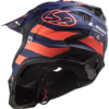 LS2 MX700 Subverter Evo Cargo Matt Blue Fluo Orange - Image 4
