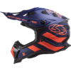 LS2 MX700 Subverter Evo Cargo Matt Blue Fluo Orange - Image 5