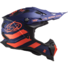 LS2 MX700 Subverter Evo Cargo Matt Blue Fluo Orange - Image 6
