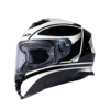 LS2 FF800 STORM II Dodger Black White 6 - Image 2